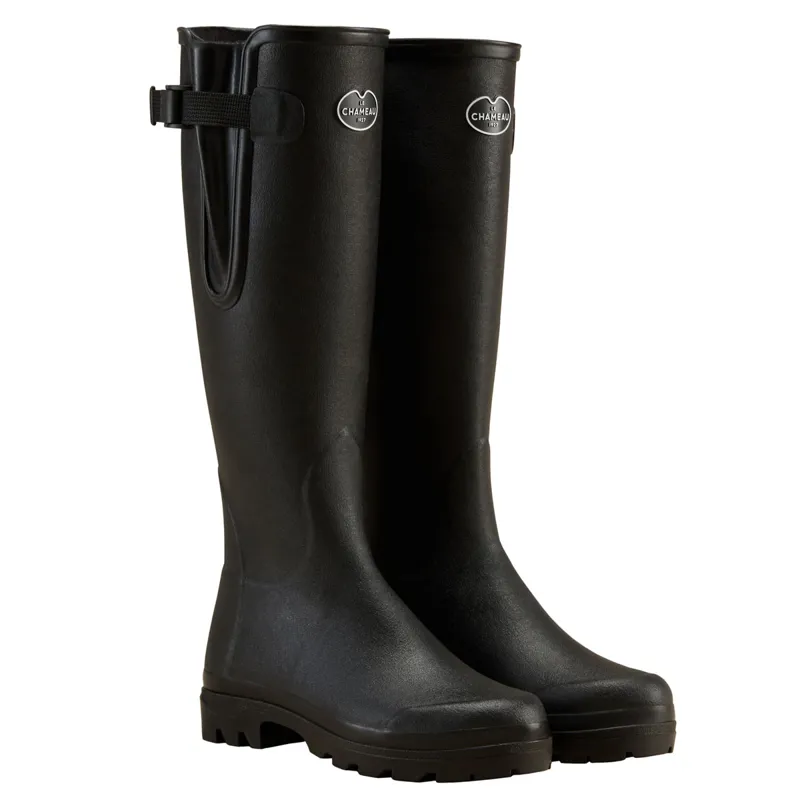 Le Chameau Vierzon Ladies Wellingtons - Noir