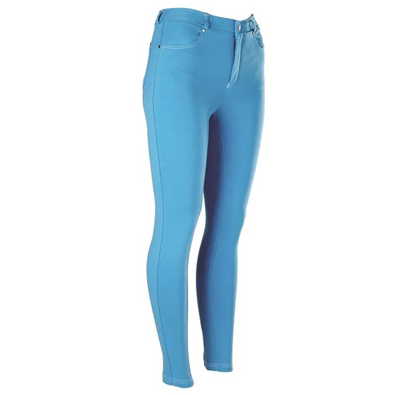 Legacy LifeStyle Stitch Childrens Jodhpurs - Blue/White-1