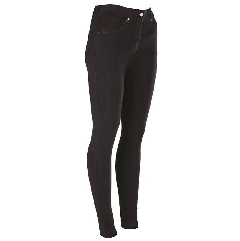 Legacy LifeStyle Stitch Childrens Jodhpurs - Navy/Pink-1