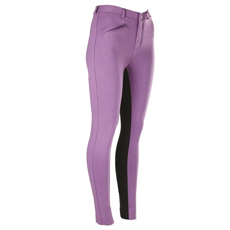Legacy LifeStyle Two Tone Childrens Jodhpurs - Lilac/Navy