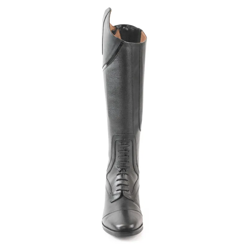 Legacy Latimer Ladies Tall Laced Riding Boots - Black-3