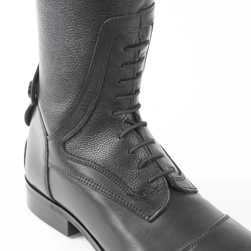 Legacy Latimer Ladies Tall Laced Riding Boots - Black-4