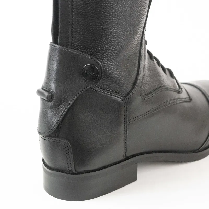 Legacy Latimer Ladies Tall Laced Riding Boots - Black-5