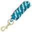 Legacy Two Tone Lead Rope - Turquoise/White