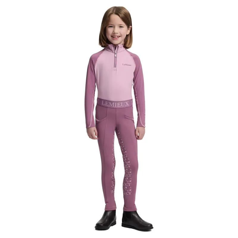 LeMieux Mini Classique Junior Base Layer - Fondant-4