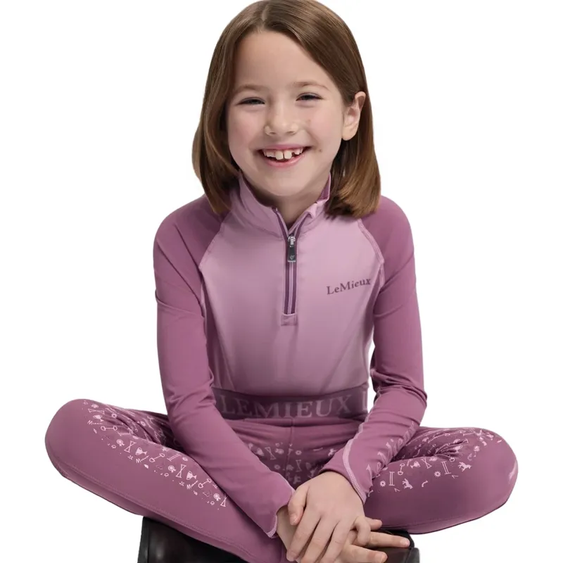 LeMieux Mini Classique Junior Base Layer - Fondant-6