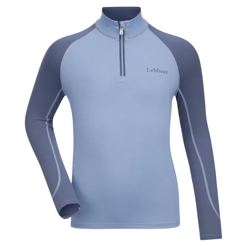 LeMieux Mini Classique Junior Base Layer - Powder Blue-1