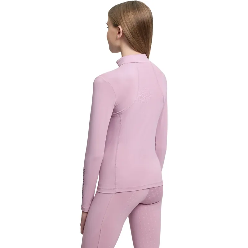 LeMieux Classique Young Rider Long Sleeve Base Layer - Fondant-2