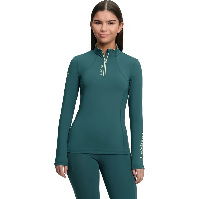 LeMieux Classique Young Rider Long Sleeve Base Layer - Jungle