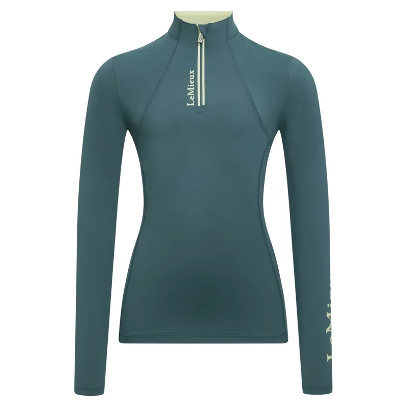 LeMieux Classique Young Rider Long Sleeve Base Layer - Jungle-1