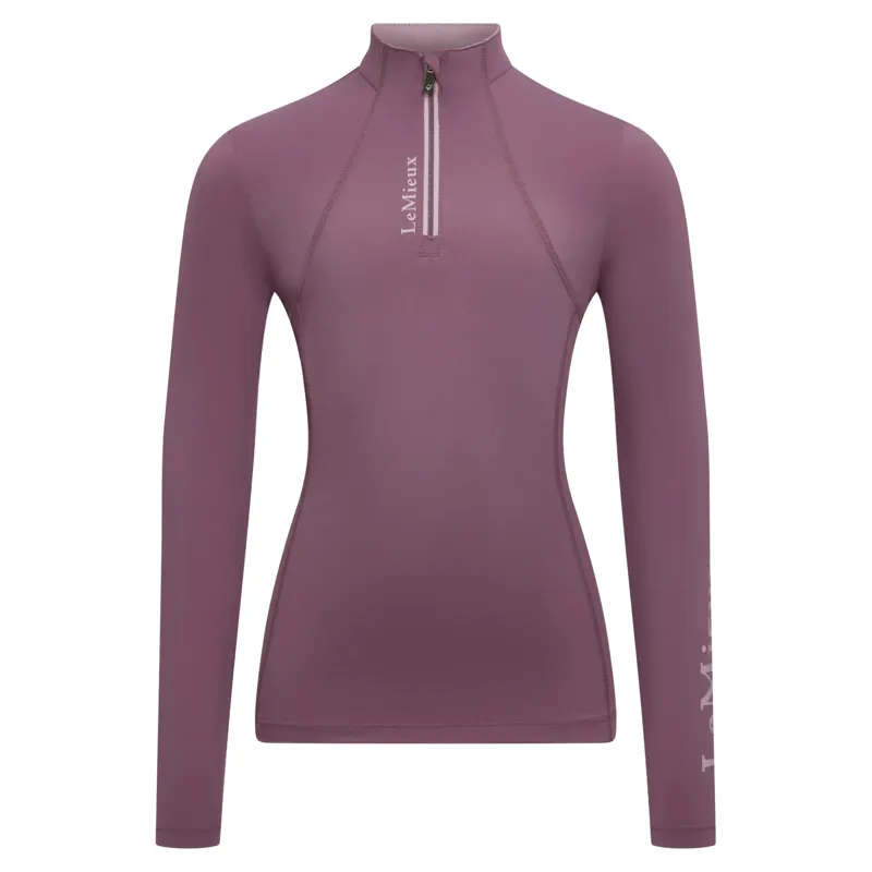 LeMieux Classique Young Rider Long Sleeve Base Layer - Mallow-1