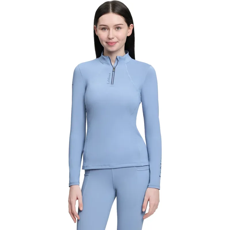 LeMieux Classique Young Rider Long Sleeve Base Layer - Powder Blue