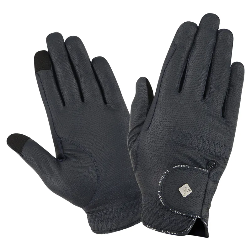 LeMieux Classic Riding Gloves - Navy
