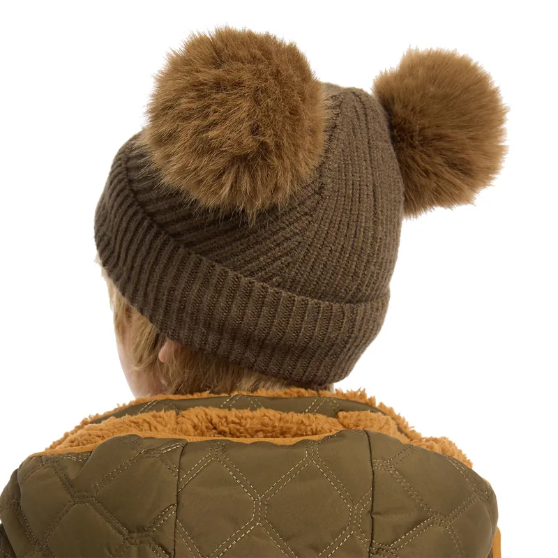 LeMieux Mini Clara Double Pom Pom Beanie Hat - Alpine-2