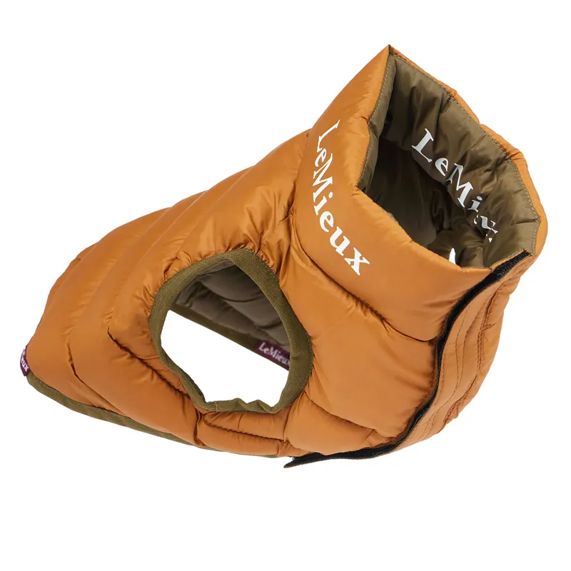 LeMieux Mini Toy Puppy Reversible Puffer Coat - Ginger