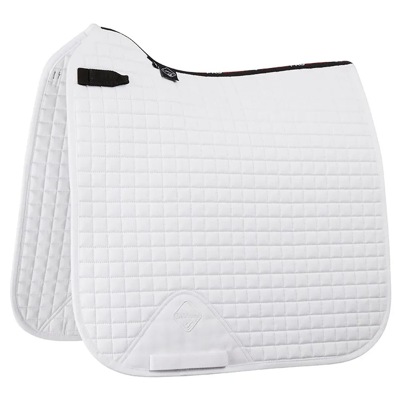 LeMieux ProSport Cotton Dressage Square Saddlecloth - White