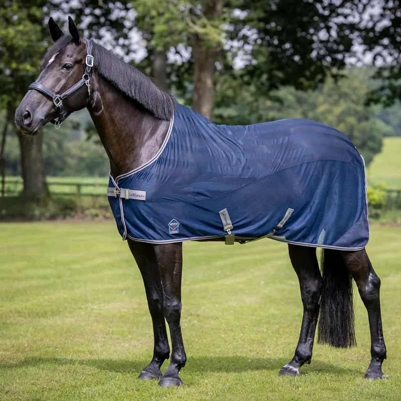 LeMieux Arika Air-Tek Mesh Rug - Navy