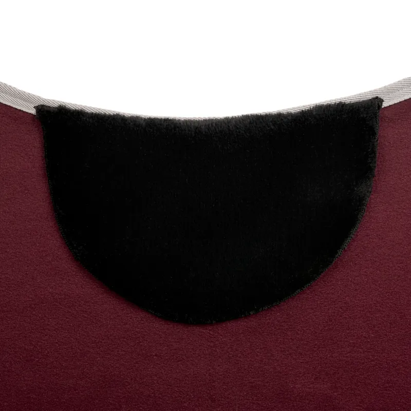 LeMieux Arika Jersey-Tek Fleece Rug - Burgundy-7
