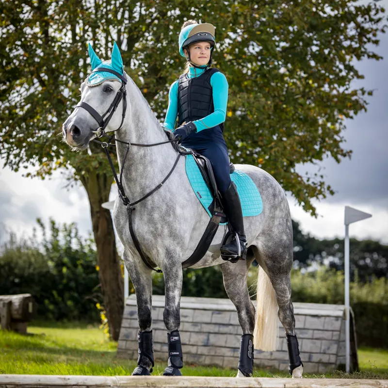 LeMieux Classic Fly Hood - Azure-4