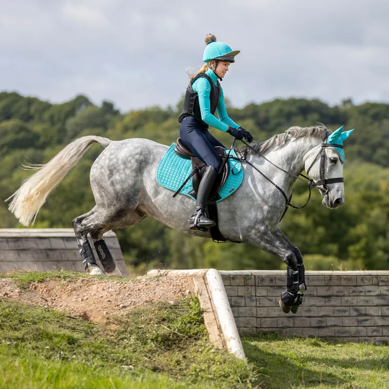 LeMieux Classic Fly Hood - Azure-5