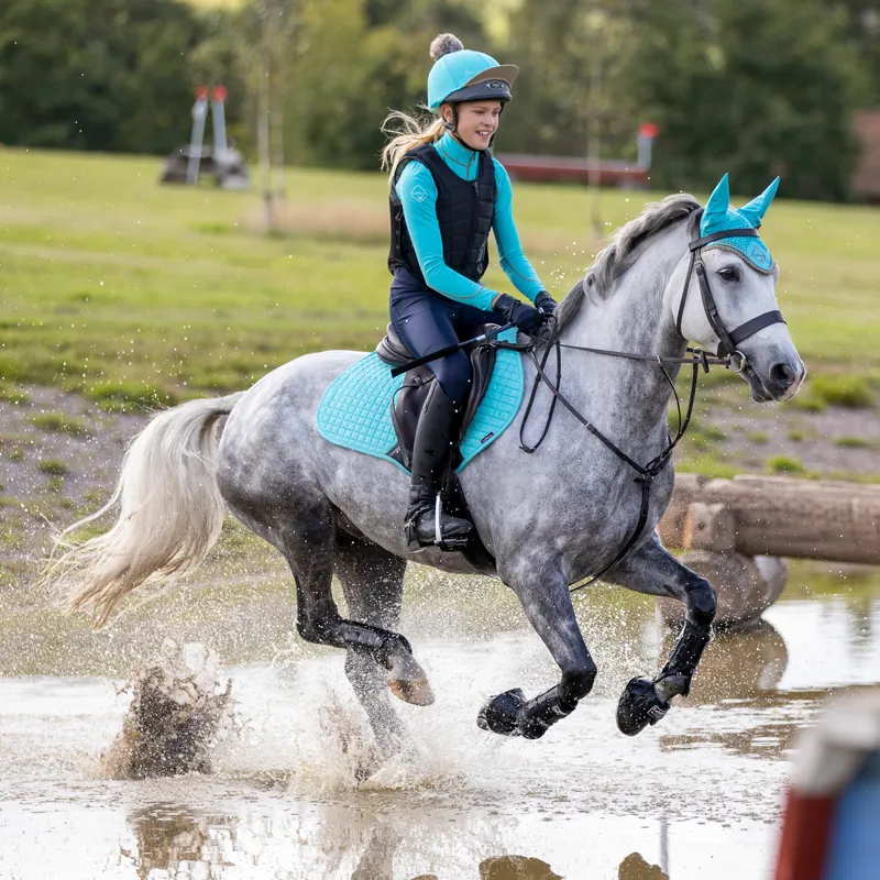 LeMieux Classic Fly Hood - Azure-6