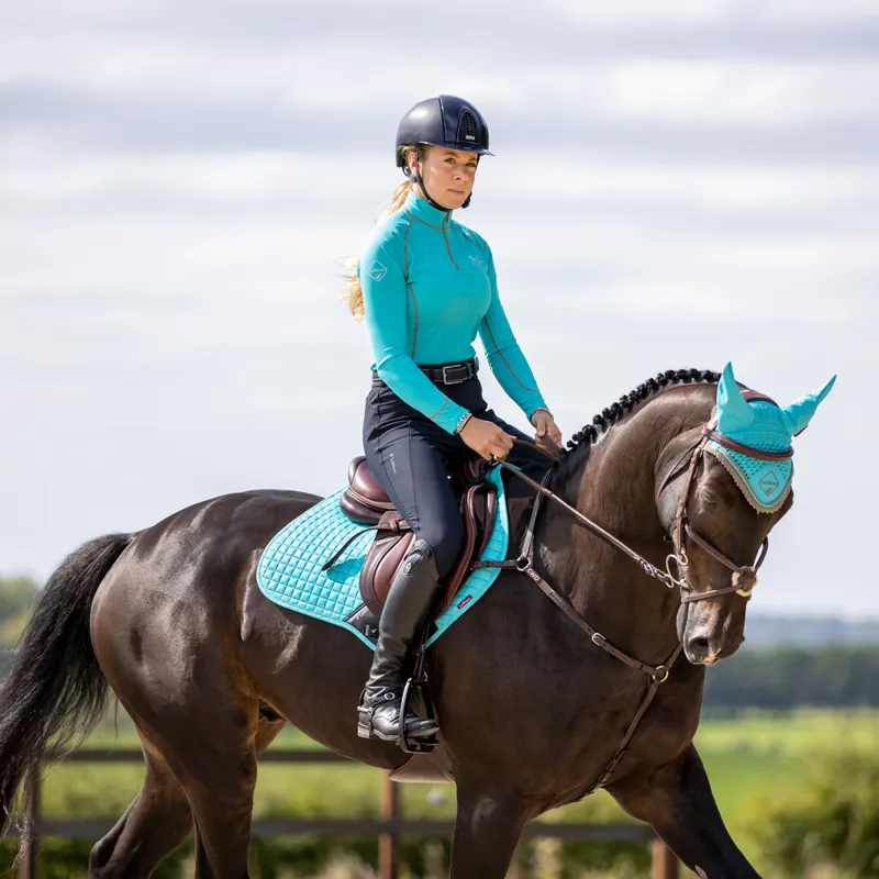 LeMieux Classic Fly Hood - Azure-9