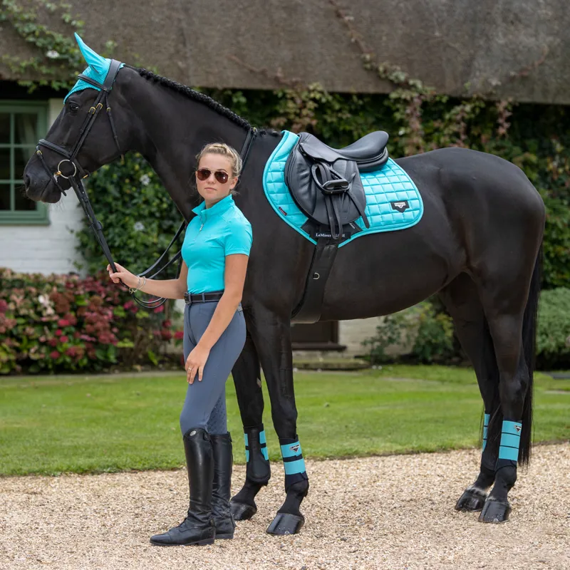 LeMieux Grafter Brushing Boots - Azure-4