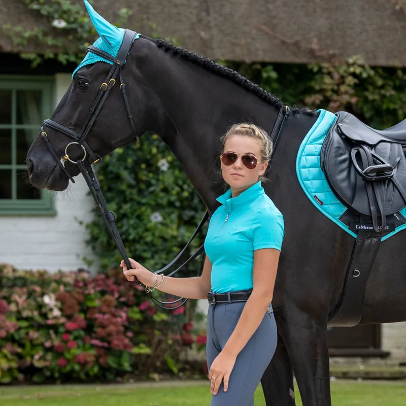 LeMieux Loire Fly Hood - Azure-3