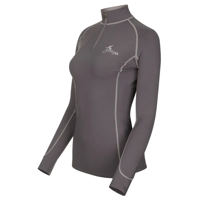 LeMieux Ladies Base Layer - Slate Grey-4