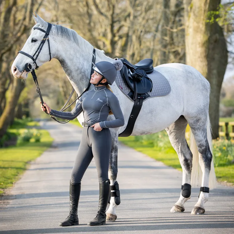 LeMieux Ladies Base Layer - Slate Grey-7