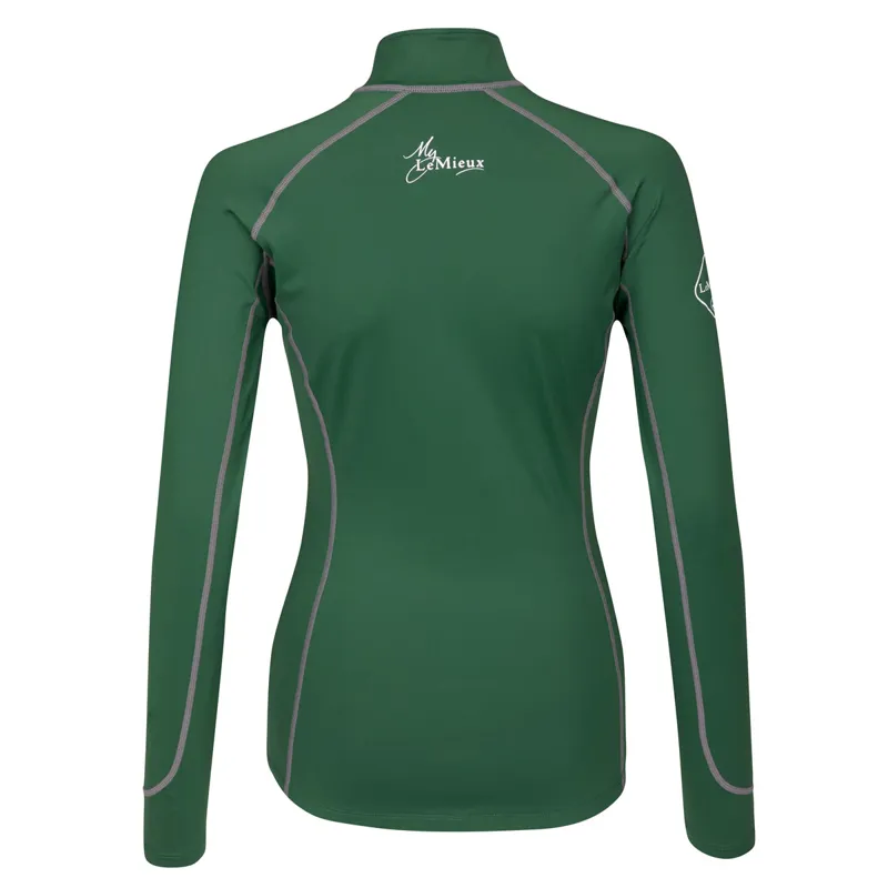 LeMieux Ladies Base Layer - Hunter Green-3