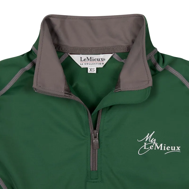 LeMieux Ladies Base Layer - Hunter Green-5