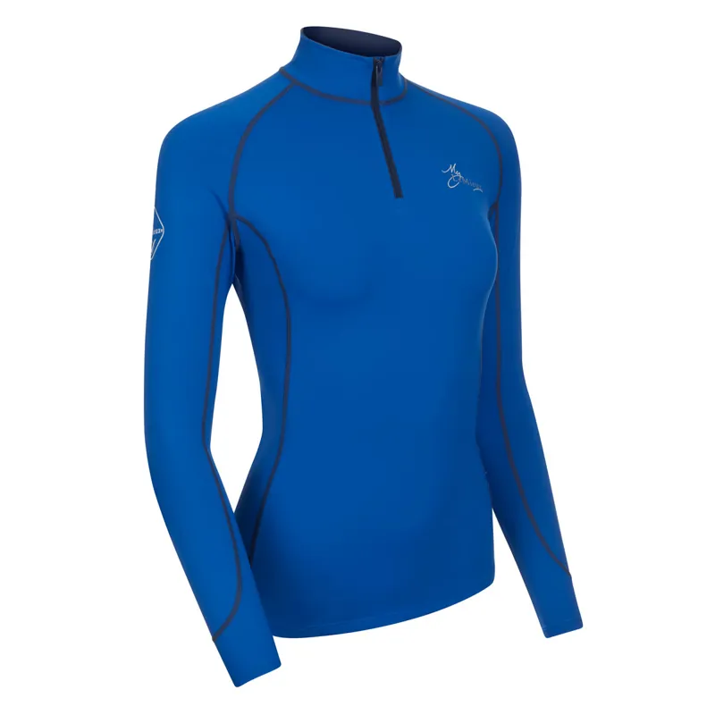 LeMieux Ladies Base Layer - Benetton Blue/Navy-1