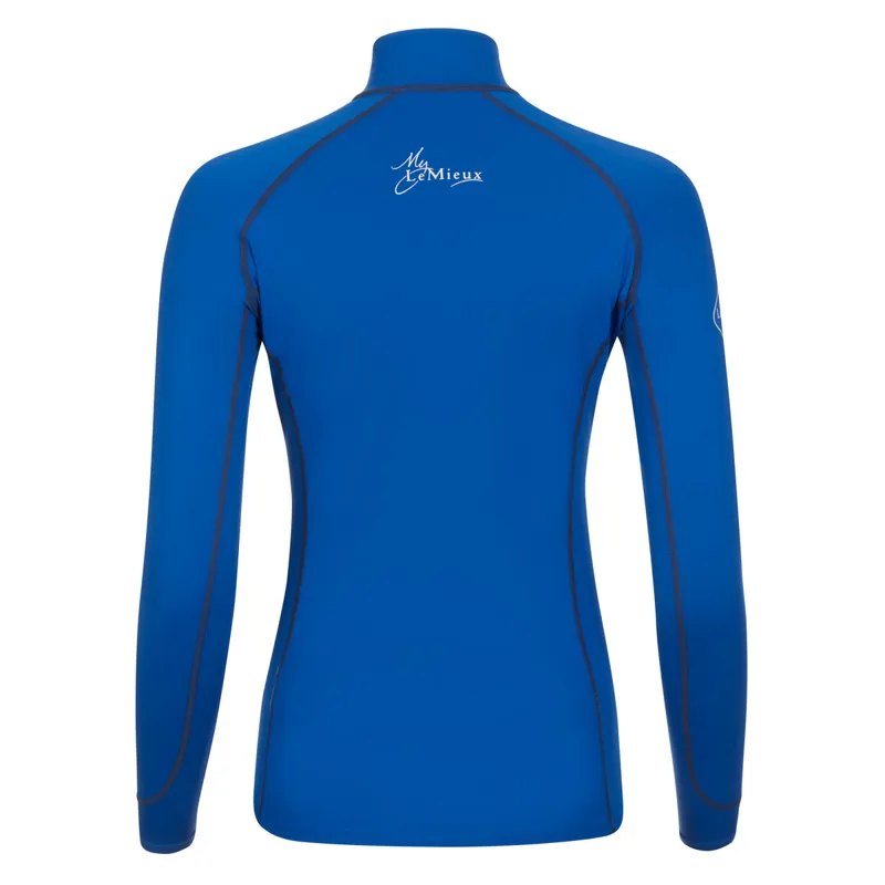LeMieux Ladies Base Layer - Benetton Blue/Navy-2