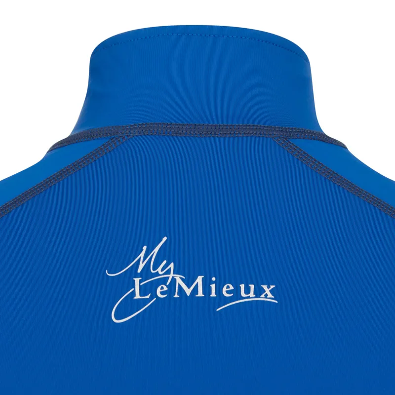 LeMieux Ladies Base Layer - Benetton Blue/Navy-5