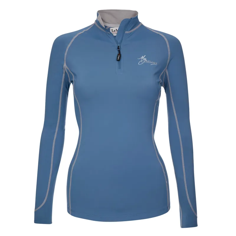 LeMieux Ladies Base Layer - Ice Blue/Grey
