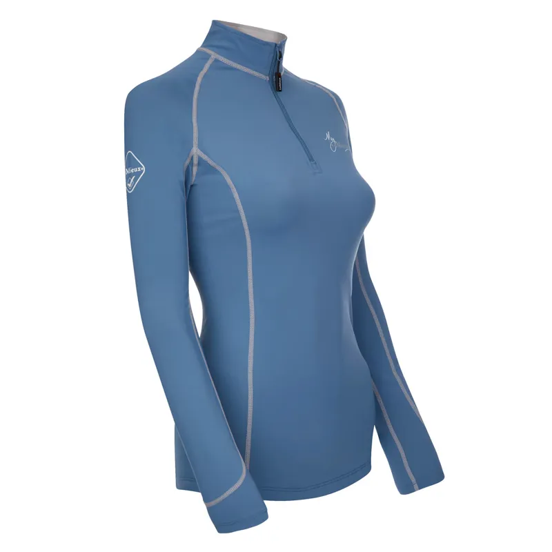 LeMieux Ladies Base Layer - Ice Blue/Grey-1