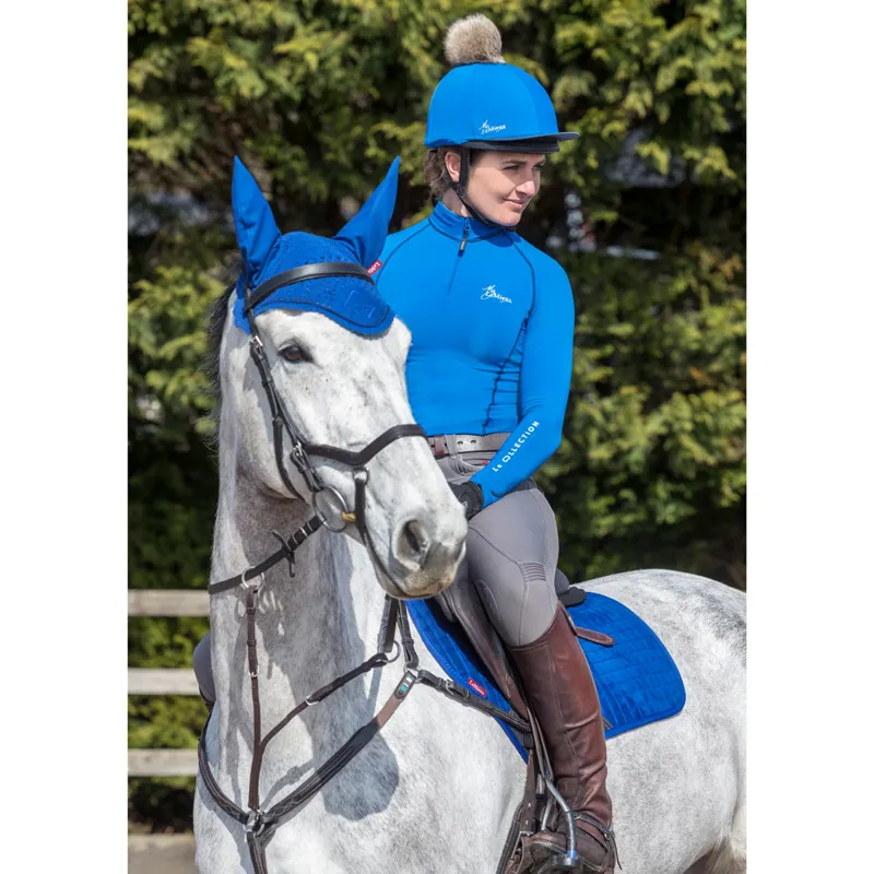 LeMieux Ladies Base Layer - Benetton Blue/Navy-7