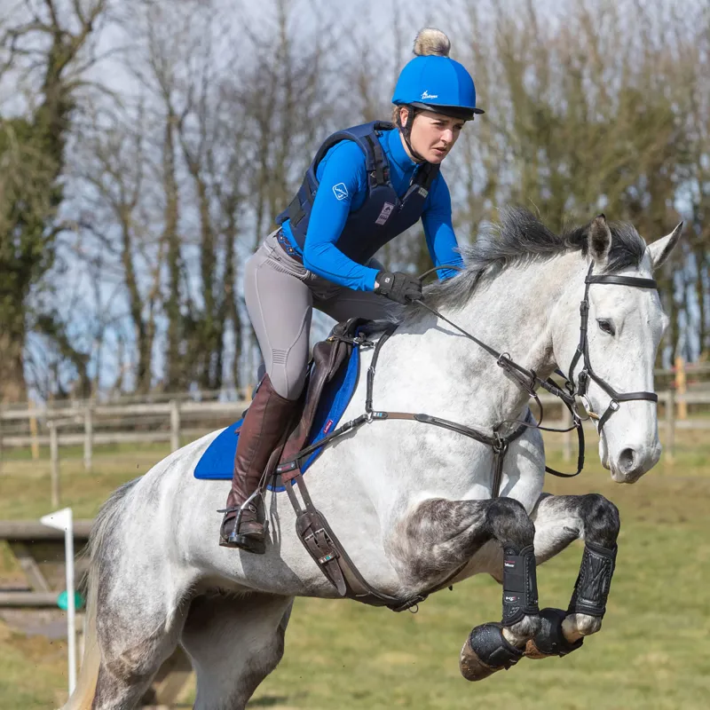 LeMieux Ladies Base Layer - Benetton Blue/Navy-8