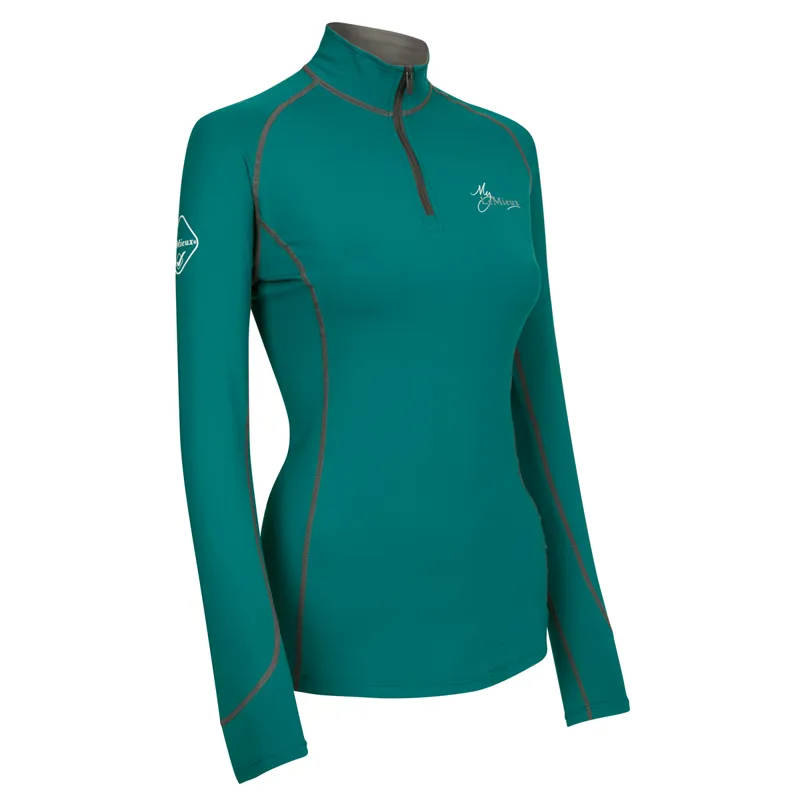 LeMieux Ladies Base Layer - Peacock-1