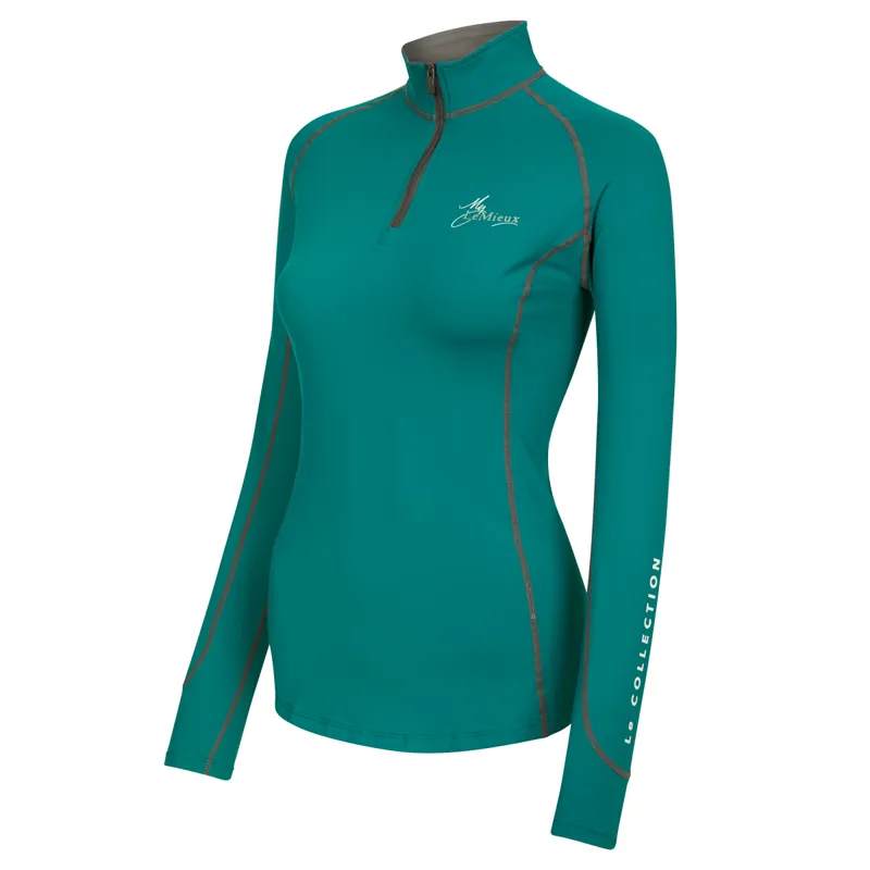 LeMieux Ladies Base Layer - Peacock-2