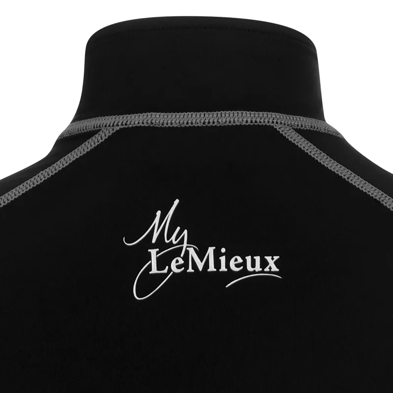 LeMieux Ladies Base Layer - Black/Grey-5