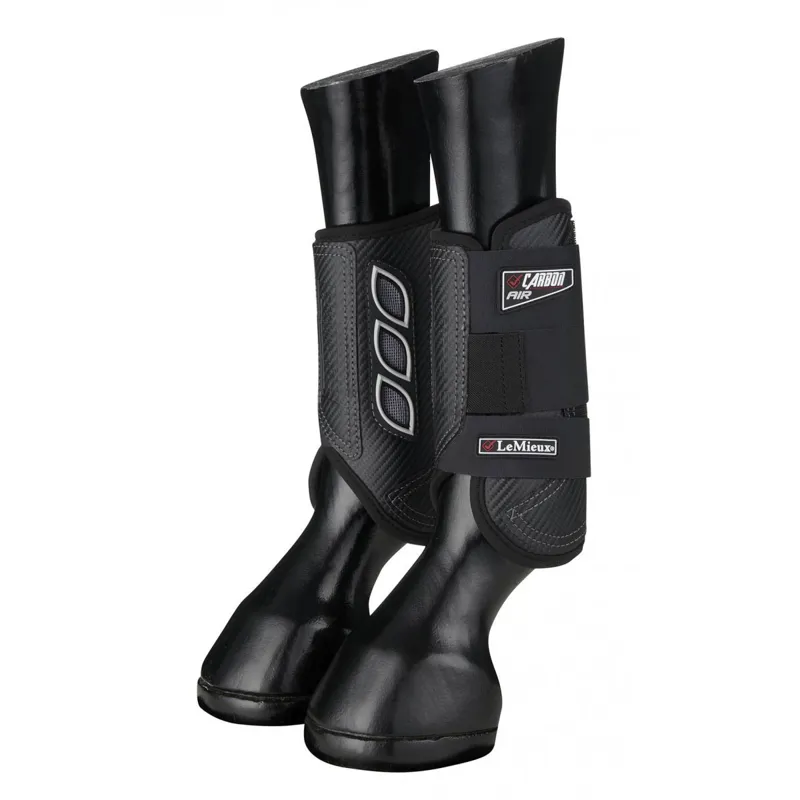 LeMieux Carbon Air XC Front Boots - Black