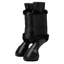 LeMieux Fleece Edge Mesh Brushing Boots - Black/Black