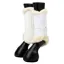 LeMieux Fleece Edge Mesh Brushing Boots - White