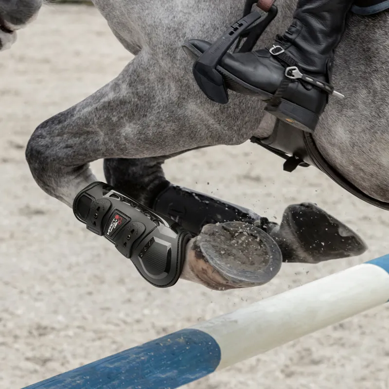 LeMieux Impact Responsive Gel Tendon Boots - Black-5