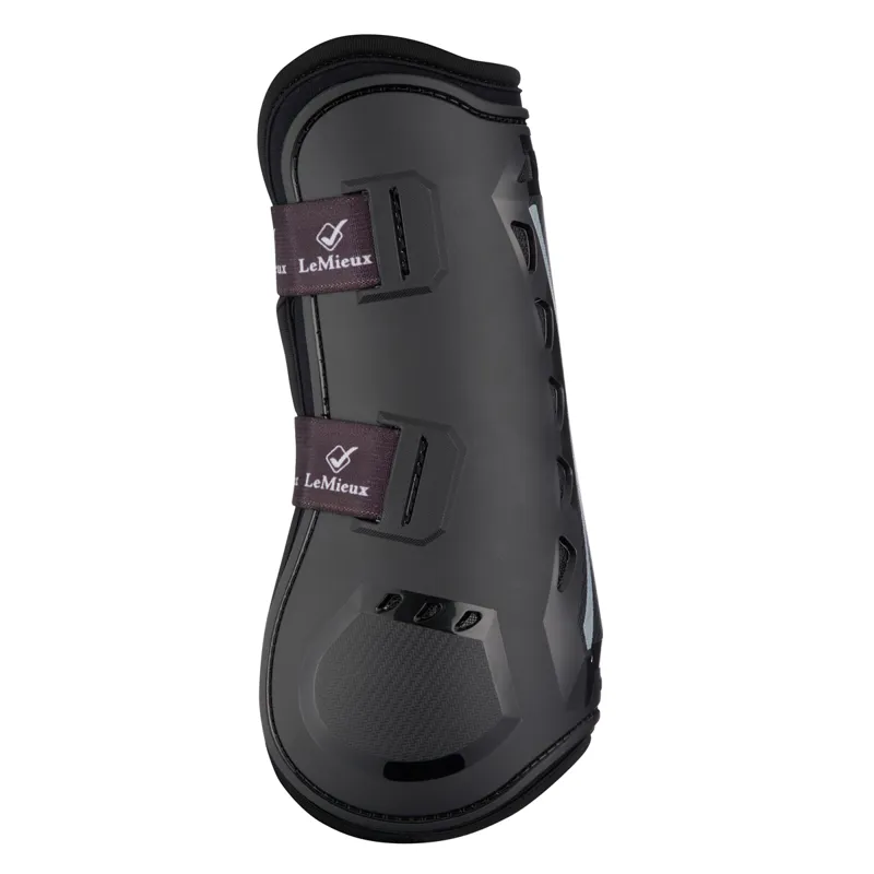 LeMieux Impact Responsive Gel Tendon Boots - Black-2