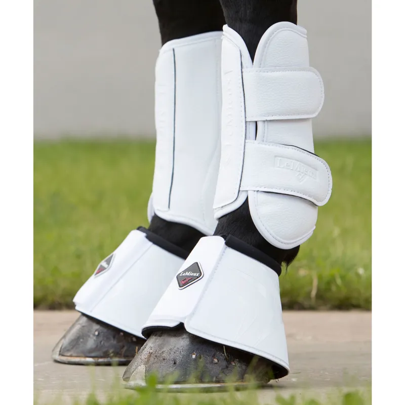 LeMieux Schooling Boots - White-2