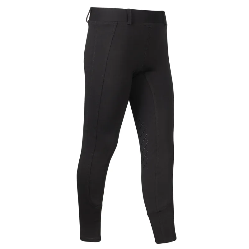 LeMieux Junior Pro Knee Grip Childs Breeches - Black