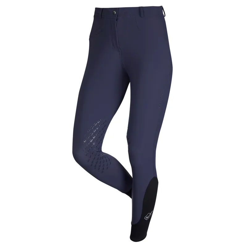 LeMieux Dynamique Knee Grip Ladies Breeches - Navy